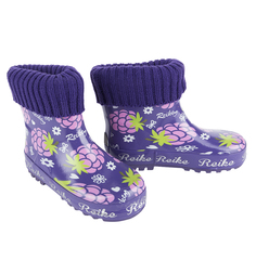Резиновые сапоги Reike Ежевика, цвет: фиолетовый
