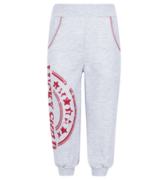 Брюки Lucky Child, цвет: серый