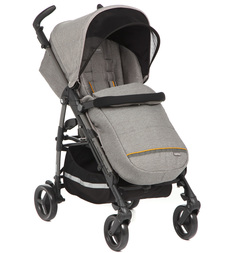 Коляска-трость Peg-Perego Si Completo с шасси Dark Grey, цвет: серо-бежевый