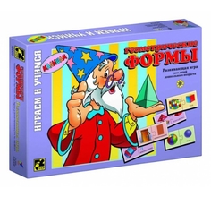 Настольная игра Step Puzzle развив. Геометрические формы