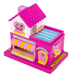 Игровой набор Игруша Happy hours Cool Caf? Домик 17 см