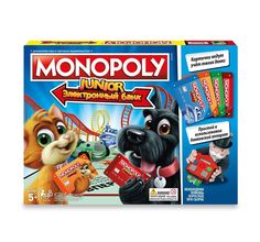 Настольная игра Monopoly Монополия Джуниор с картами