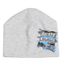 Шапка Babyglory Skateboarder, цвет: серый