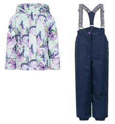 Комплект куртка/полукомбинезон Kvartet, цвет: фиолетовый