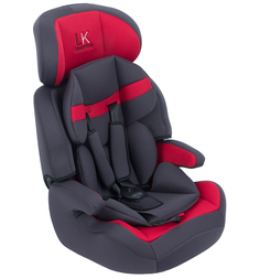 Автокресло Leader Kids City Travel, цвет: красный/серый