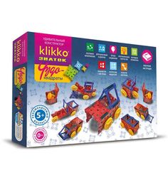Конструктор Знаток Klikko Чудо квадраты 12 в 1