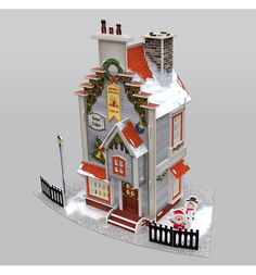 3D Пазл CubicFun Рождественский коттедж 2