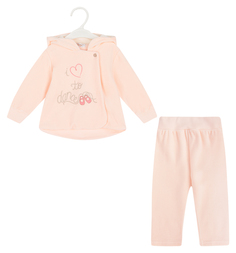 Комплект джемпер/брюки Sofija Fiszka, цвет: розовый