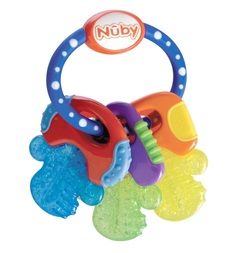 Прорезыватель Nuby Ключики с гелем
