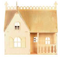 Сборная деревянная модель Wooden Toys Дом-мечта