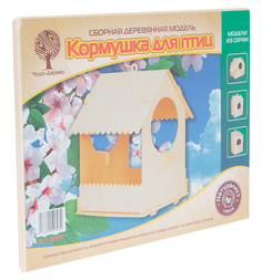 Деревянный конструктор Wooden Toys Кормушка для птиц