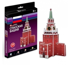 Пазл 3D CubicFun Спасская башня 29 шт.