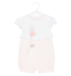 Песочник Sofija Rutka, цвет: белый/розовый