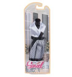 Одежда для кукол Игруша белая кофта и серая юбка