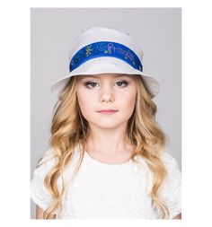 Шляпа Levelpro Kids, цвет: белый/синий