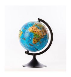 Глобус Земли Globen Зоогеографический (детский) 210 мм