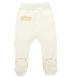 Ползунки Lucky Child Арктика, цвет: бежевый