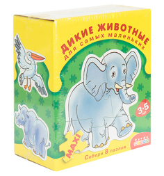 Пазл Дрофа Дикие животные