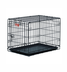 MidWest Клетка для собак iCrate 1 дверь,черный,76x48x53 см
