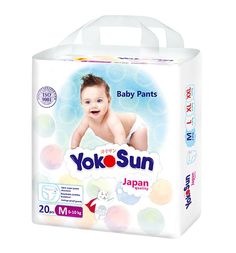 Подгузники-трусики Yokosun М (6-10 кг) 20 шт.