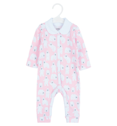 Комбинезон Umka Мишки, цвет: розовый