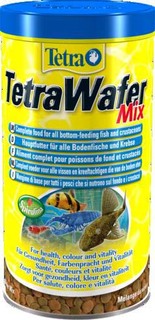 TetraWaferMix корм-чипсы для всех донных рыб 1 л