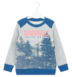 Джемпер Mark Formelle, цвет: серый/синий