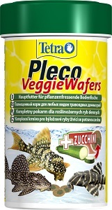 TetraPleco Veggie Wafers корм для сомиков-присосок 100 мл