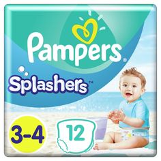 Трусики-подгузники Pampers Splashers, р. 03.апр, 6-11 кг, 12 шт