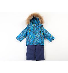 Комплект куртка/полукомбинезон Batik Серж, цвет: синий БАТИК