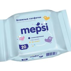 Влажные салфетки Mepsi, 20 шт