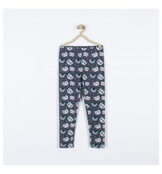 Леггинсы Coccodrillo Happy time, цвет: синий/голубой