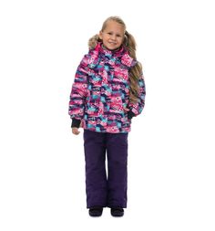 Комплект куртка/брюки Premont Северное сияние Юкона, цвет: фиолетовый
