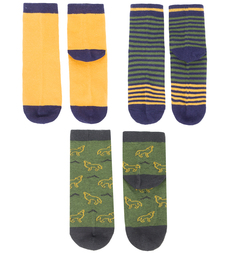 Комплект носки 3 пары Infinity Kids, цвет: мультиколор