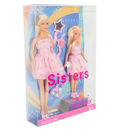 Набор кукол Defa в розовом платье 28 см