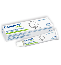 Гель для десен Dentinale при прорезывании зубов Natura