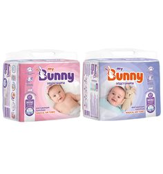 Подгузники My Bunny с канальцами Mini (3-6 кг) 27 шт.