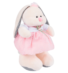 Мягкая игрушка Игруша Кролик в платье 30 см