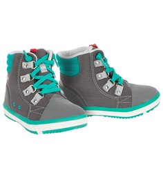 Ботинки Reima Wetter Wash, цвет: зеленый/серый