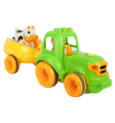 Игровой набор Игруша Фермерский трактор, цвет: зеленый
