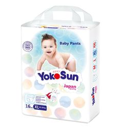 Подгузники-трусики Yokosun XL (12-20 кг) 16 шт.