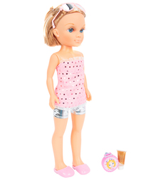 Кукла Famosa Нэнси (шатенка в розовом)