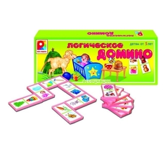 Настольная игра Радуга Логическое Домино. Ассоциации
