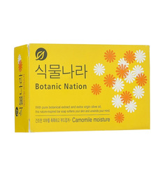 Мыло туалетное CJ Lion экстракт ромашки Botanical Nation, 100 гр