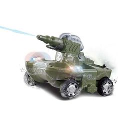 Танк-амфибия на радиоуправлении YED Amphibious Green Tank 24 см