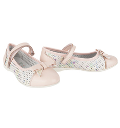 Туфли Котофей, цвет: белый/розовый