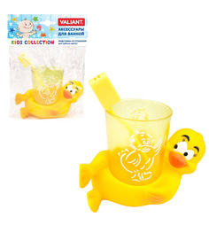 Подставка со стаканом для зубных щеток Valiant Утята