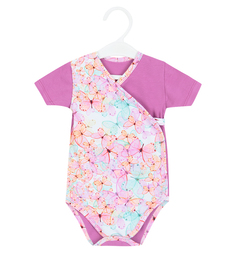 Боди Бамбук Бабочки, цвет: мультиколор