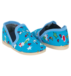 Туфли комнатные Скороход Домашки, цвет: голубой