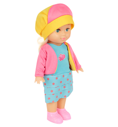 Кукла S+S Toys в желтой шляпе 25 см